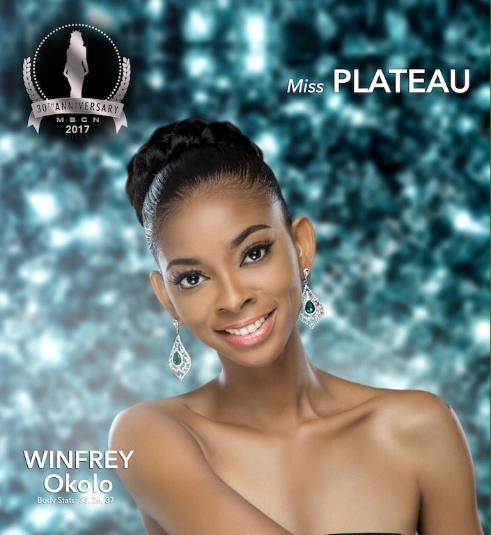mbgn_silverbird's tweet photo. #MeetTheContestants

#MissPlateau (Winfrey Okolo) #MBGN #MBGN2017 #MBGNat30 RT &amp; Like https://t.co/lmZyLONI3y