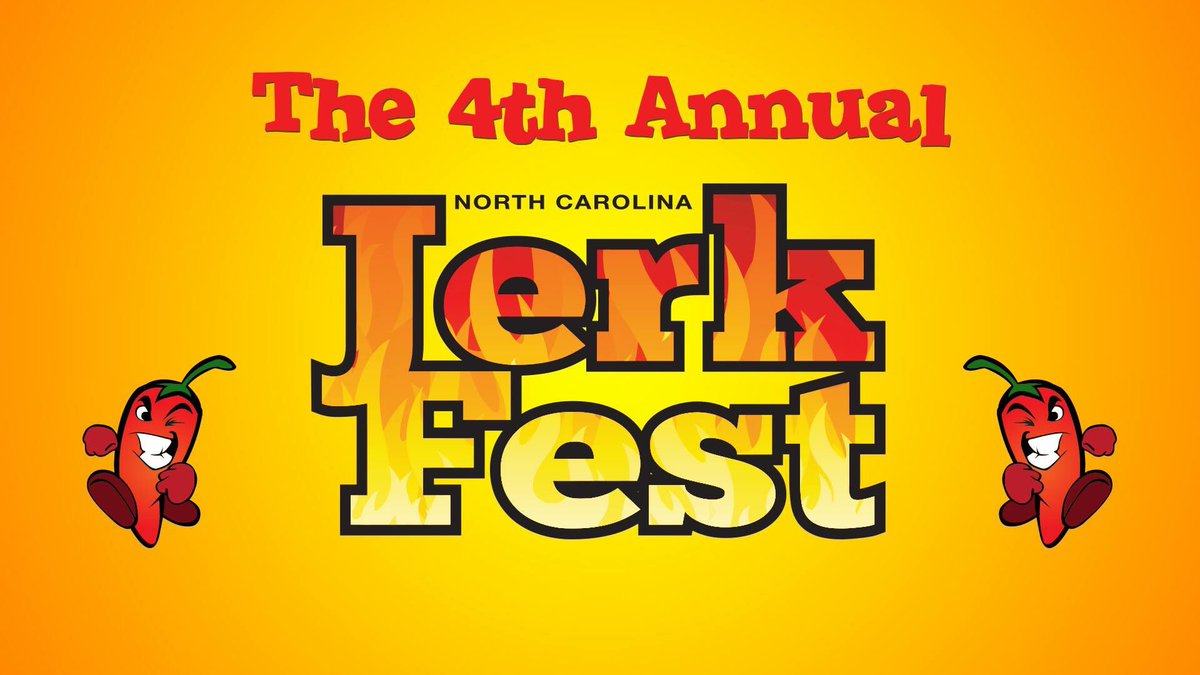 caribsplashnc's tweet photo. It's almost time!! #NCJerkFest https://t.co/nsCCQGOr8P