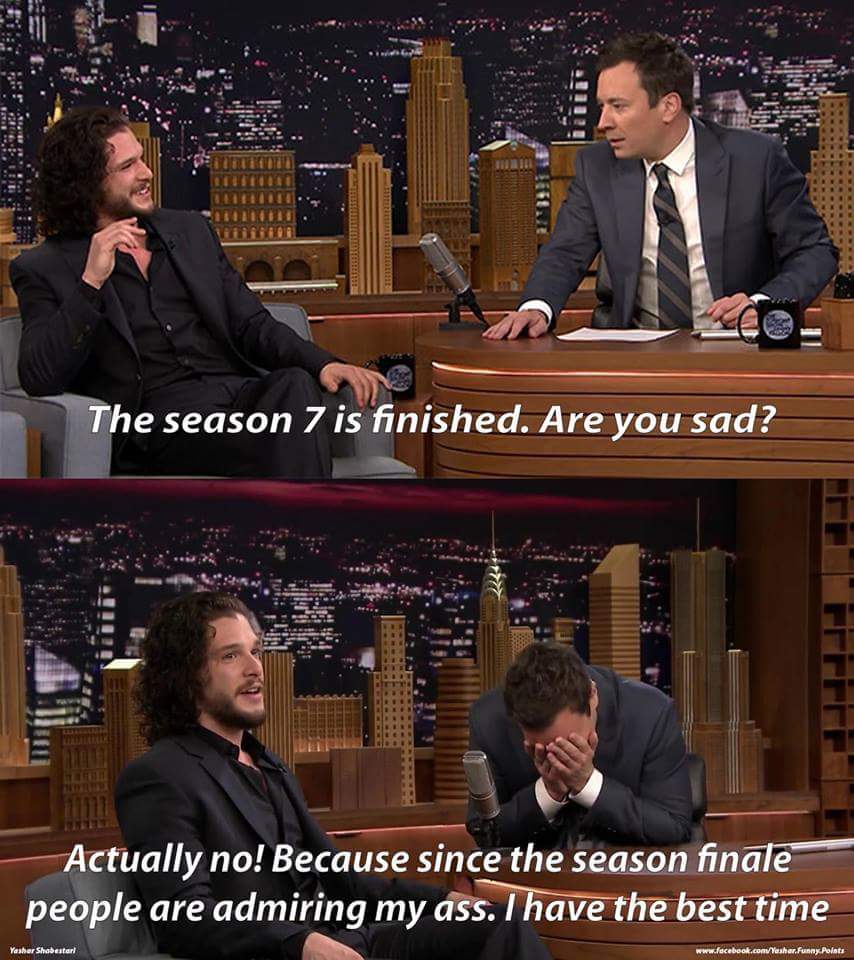BerryProduction's tweet photo. He's always been the butt of the jokes. #GoTS7 #JonSnowsAss https://t.co/HzBYteP4tB