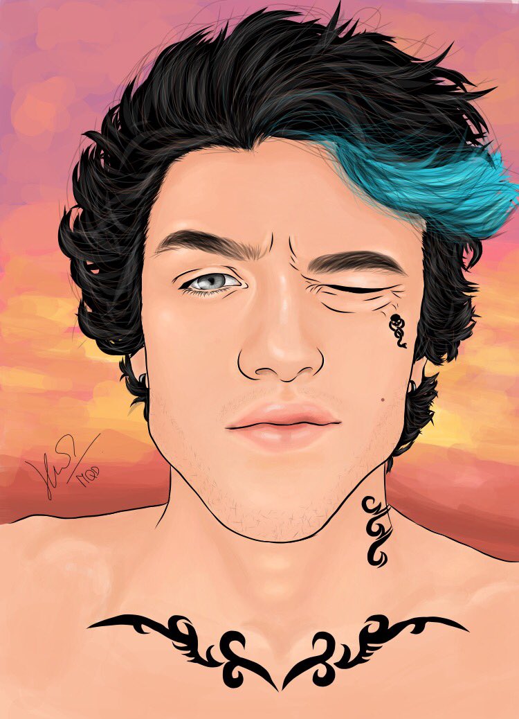 SOOBDR3MER's tweet photo. 🌊🌅 | @EthanDolan 

I hope you like it xoxo https://t.co/nhKfNVnvbP