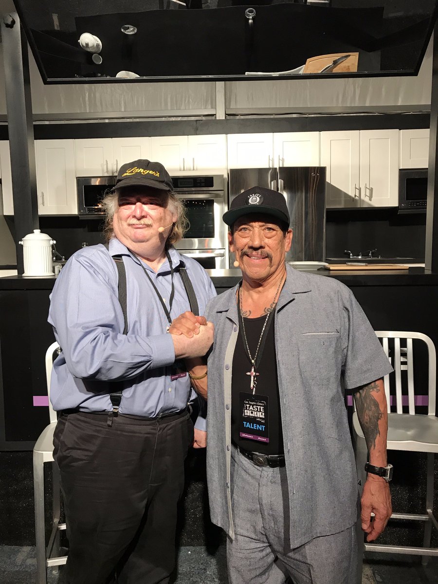 Last night at Flavors of LA @thetastela with @latimes Food Critic @thejgold #TasteLA https://t.co/pbksJOSV54