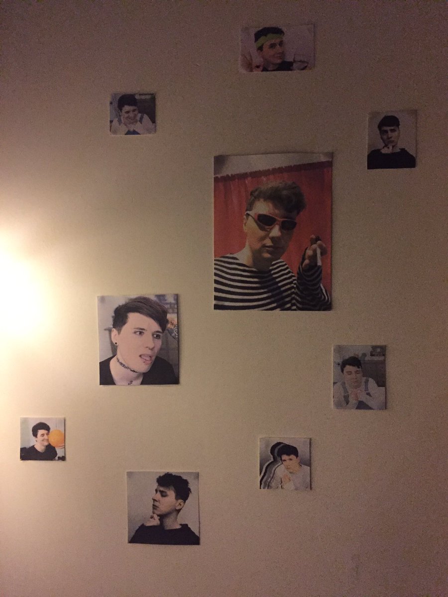 trashlola's tweet photo. I burnt my fucking hand but here's my shrine to dan @danielhowell https://t.co/VSzlPuPSBC