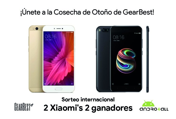 andro4all's tweet photo. 📣📣📣 ¡Sorteazo Internacional gracias a la Cosecha de Otoño de @Gearbestes!
👉 Xiaomi Mi 5C
ó
👉 Xiaomi Mi 5X
 ➡️ https://t.co/XONlWLsILG ⬅️ https://t.co/IEH6HFhs1v