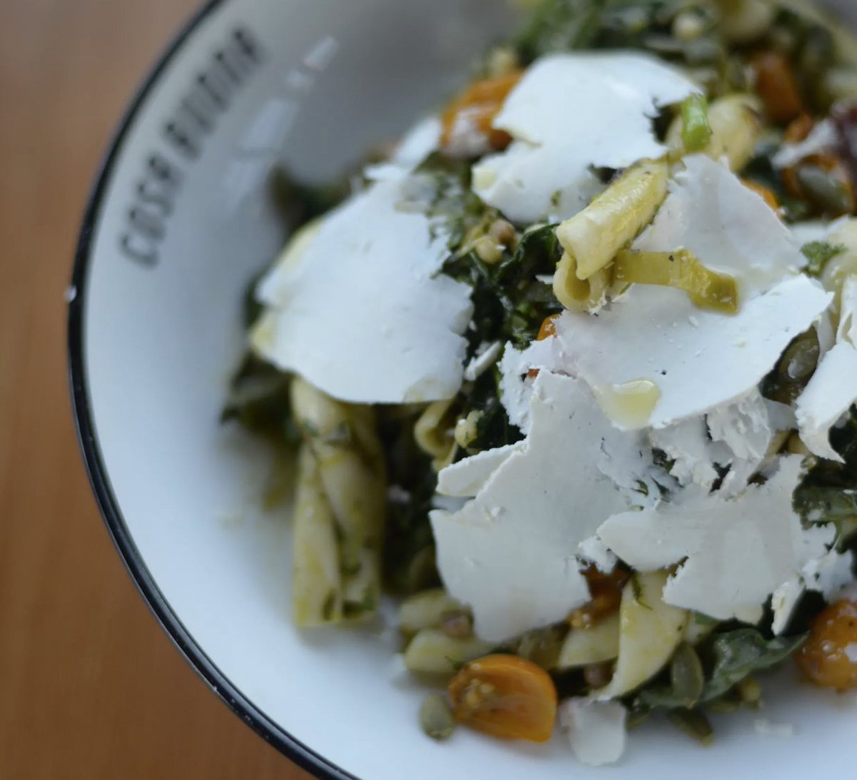 Make the Cosa Buona "mostly vegetable, no mayo, life changing" pasta salad for your #laborday BBQ more via @byemily bit.ly/2vdPmwo