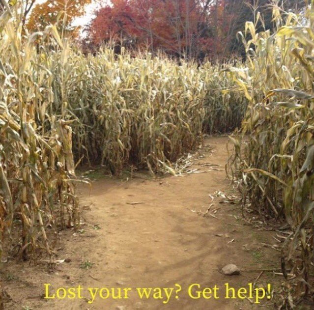 sherryrshoblom's tweet image. Have you lost your way? Get help! Call a friend, a mentor, a coach ... phone, text ... smoke signal... Don&apos;t go it alone!