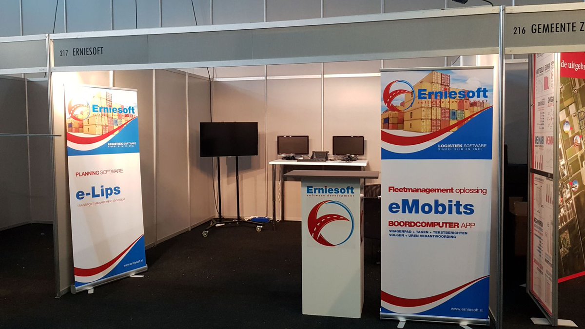 Erniesoft's tweet photo. Transport Compleet Gorinchem. Vanaf morgen drie dagen lang. Bezoek onze stand. https://t.co/3LGvM6Roa4