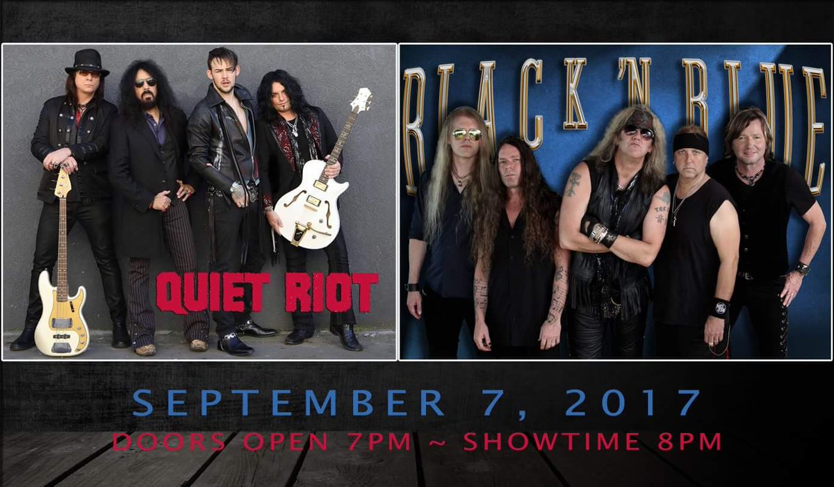1984BlackNBlue's tweet photo. Ready to Rock you @pennspeak this Thursday night w/ @QUIETRIOT 
#BNB #Quiet Riot #PennsPeak #hellyeah @jaimestjames @PYoungBNB @Holmes1Pete https://t.co/EJnKEKK41a