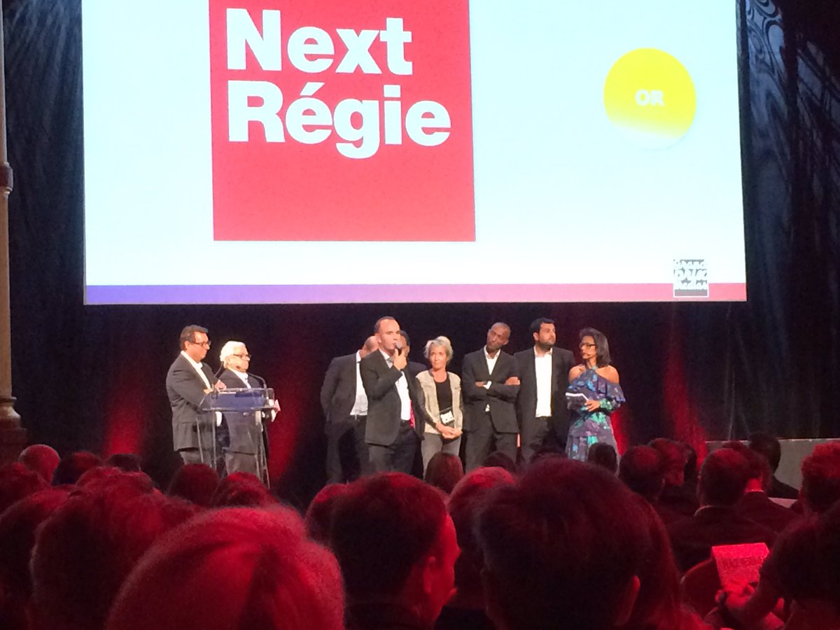 Prix de la Meilleure régie de l'année par les agences !  #Merci #Fierté #GPmedias 🏆👏