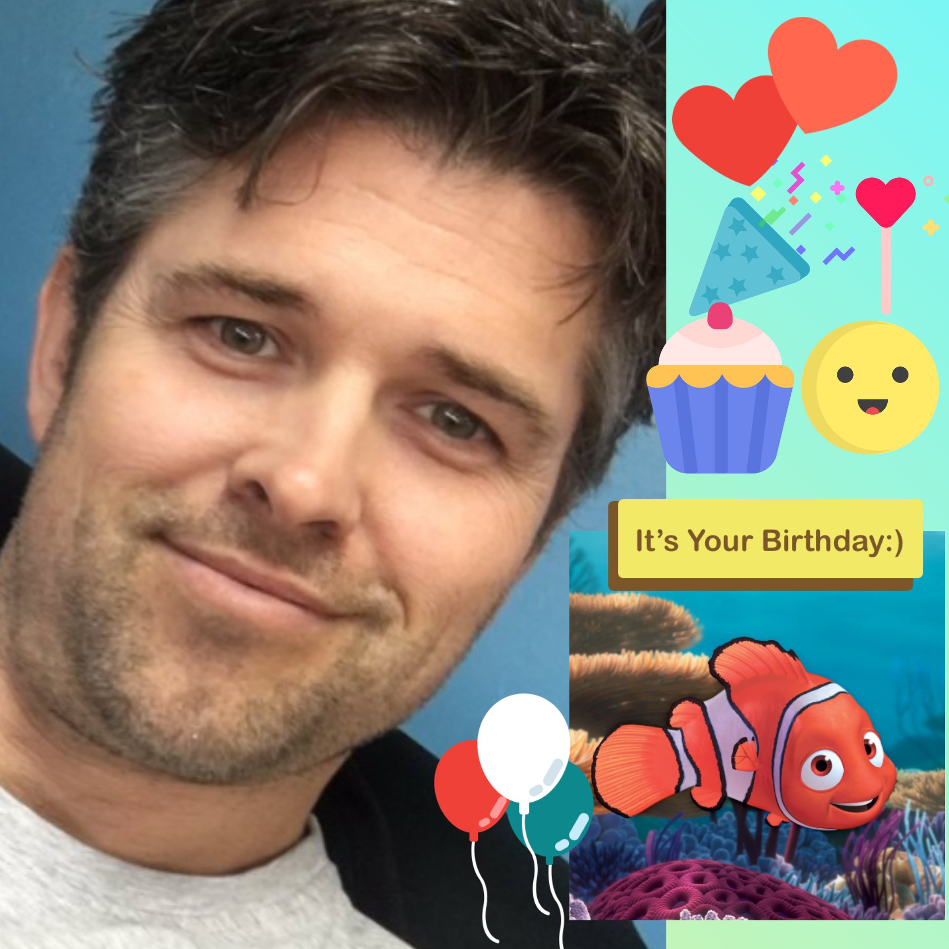 Happy birthday from NZ to (I put Nemo because it matches his surname, lol) 