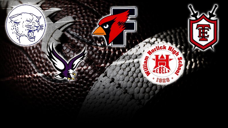 TravisBOUND's tweet photo. Week 3 Football Team of the Week Nominees: Clinton, Eau Claire Memorial, Fond du Lac, Racine Horlick, Tosa East -- https://t.co/9iomVOqH3P https://t.co/UzwZrzvjoA