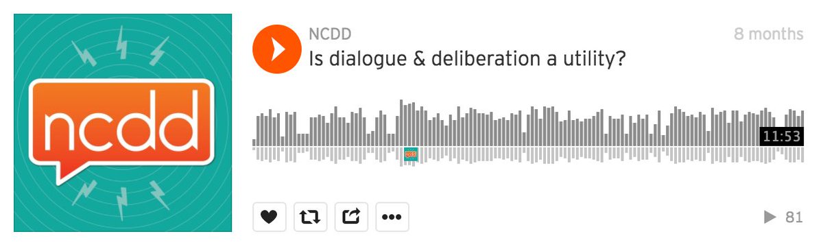 ncdd's tweet photo. #MotivationMonday for more #dialogue & #deliberation? Listen to #NCDDPodcast - w/ep 1-5 https://t.co/X4WNAPd9X8 #demopart #ncdd https://t.co/HtAu1gWX5l