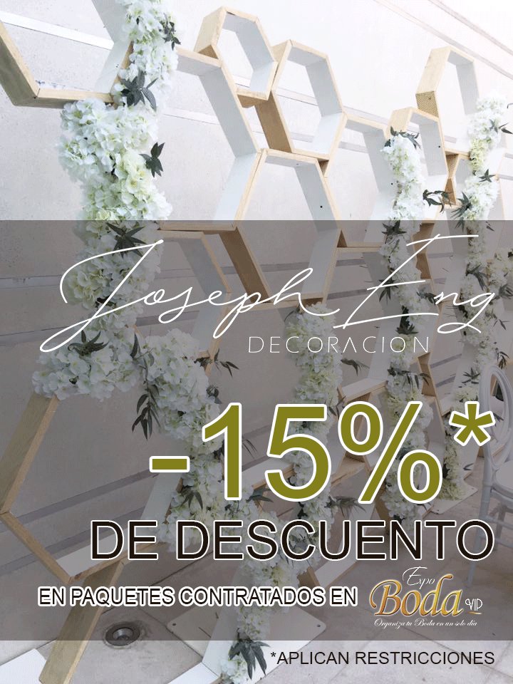 ExpoBodaVIP's tweet photo. Promoción exclusiva de Expo! Joseph Eng te invita #ExpoBodaVIP #ccsigloxxi #organizatubodaenunsolodia #valelapenaesperar https://t.co/vBRQ9kL8Jo