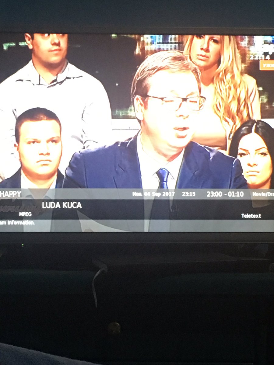 pokusaj_brade's tweet photo. Pravi opis programa "Luda Kuca", 101 put #happy #lazem #srbiju https://t.co/VjUKv1k9Ar