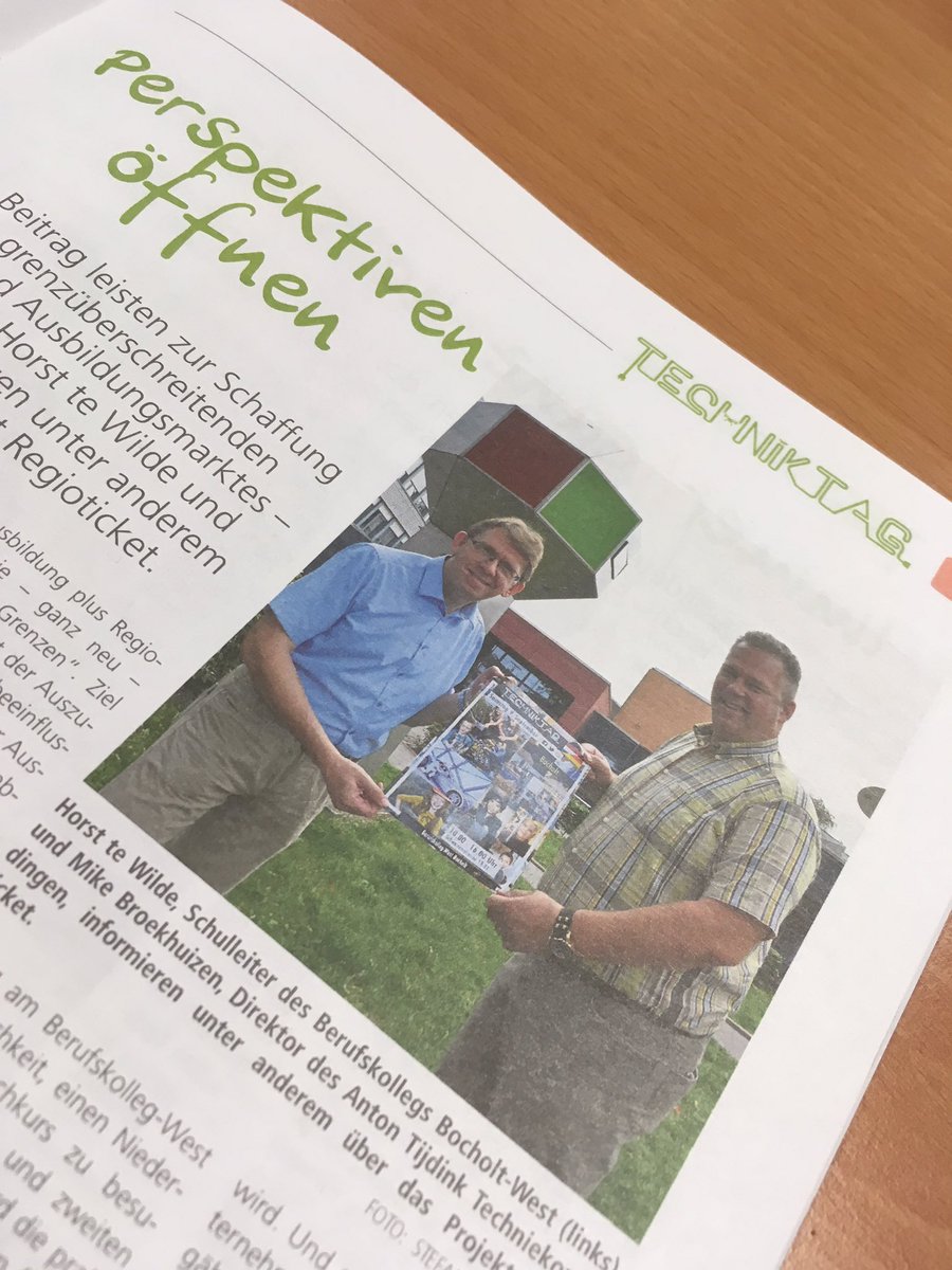 Perspektiven öffnen! Techniktag Bocholt, 9 september!