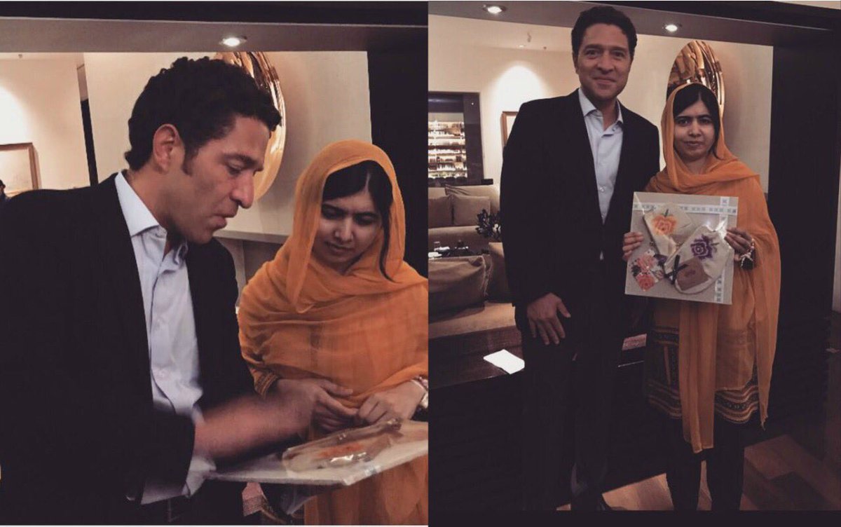 Creo en el talento y poder de la mujer. En el derecho a aprender. Cuando alguien inspira eso, las sociedades se transforman. Yo soy #Malala