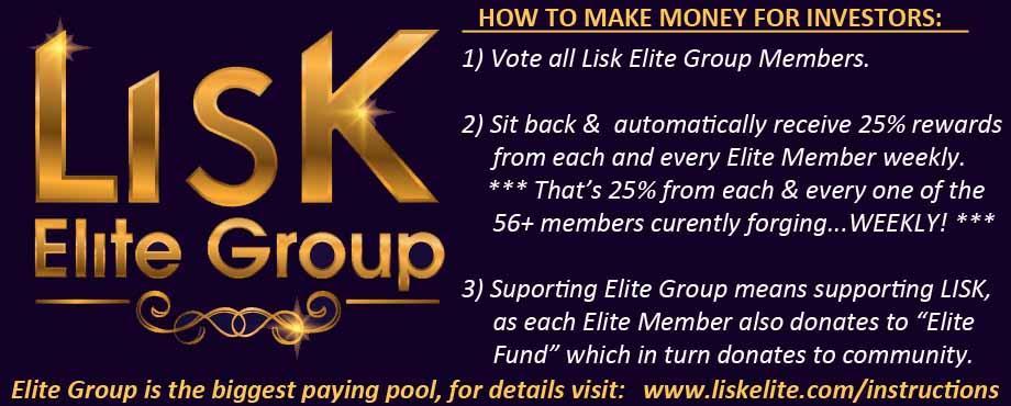 Lisk Elite Group tweet media
