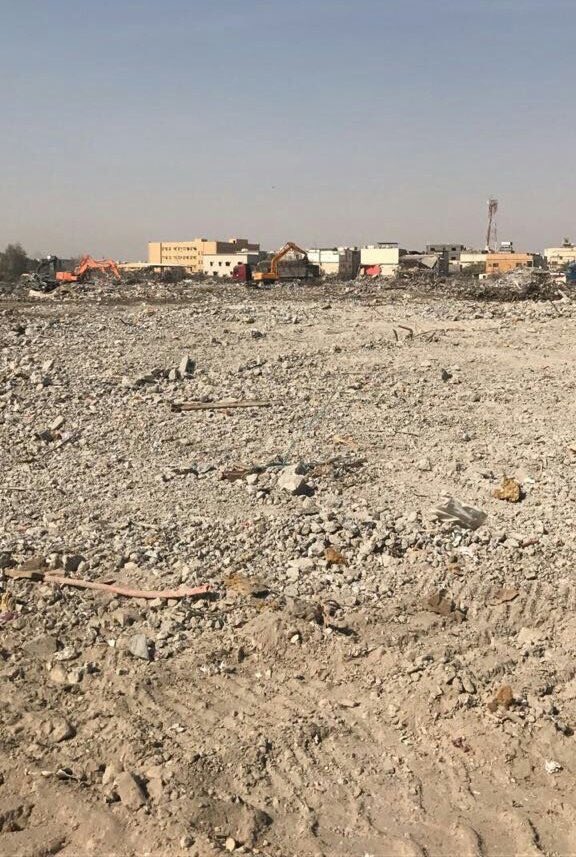 freedom9842's tweet photo. #العوامية_تحت_الحصار| #حي_المسورة التاريخي بعد تدميره ومسحه بعد ان قامت القوات #السعودية بحصار بلدة #العوامية لاكثر من ثلاث شهور . https://t.co/EbfoMCdRsh