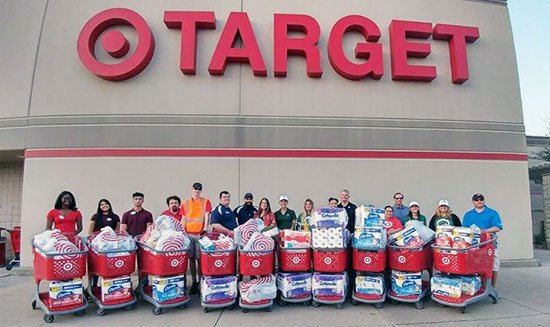 Proud of our teams &amp; their families helping w/ #HurricaneHarvey cleanup &amp; getting supplies to impacted neighborhoods tgt.biz/lr5mv