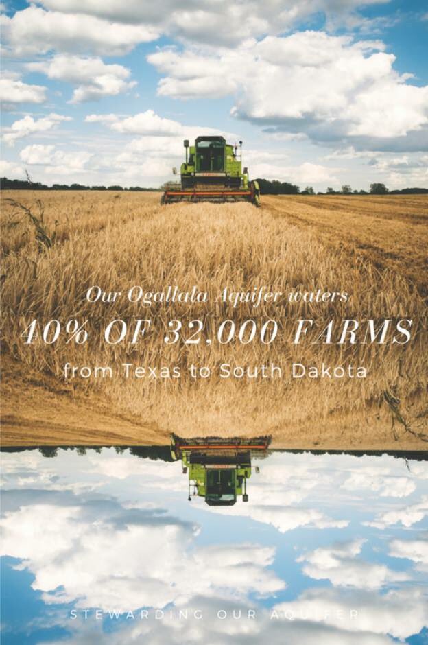 OgallalaAquifer's tweet photo. Agriculture is king on the Ogallala Aquifer. https://t.co/vd7wPfoQsC