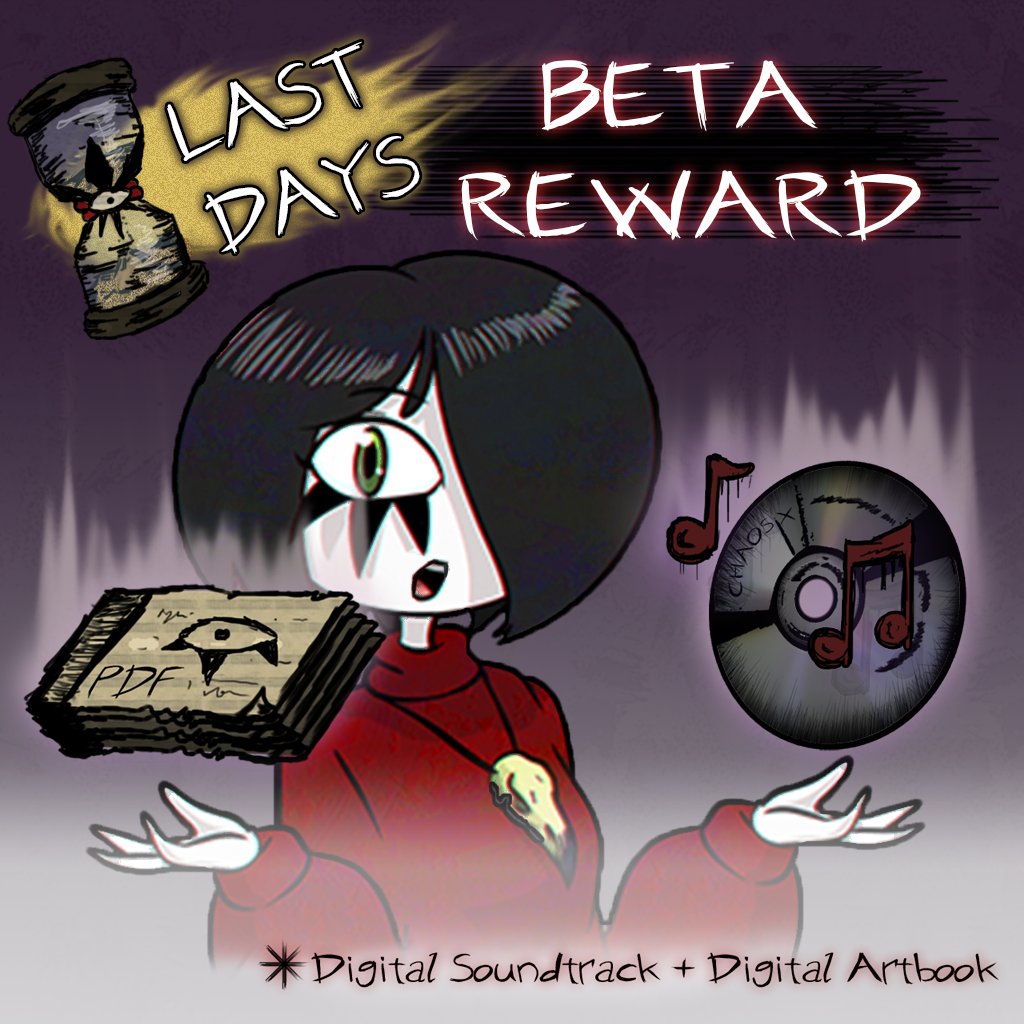 Is this the last day to get our Beta Reward? YES 
Will it be as creepy and surreal as I think is it? Even more….! 
gamesstarter.itch.io/realm-walk-of-…