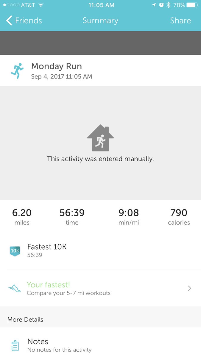 Brummondnerds's tweet photo. Breaking my old 60 minute time with a new time. #abouttime https://t.co/ep2XocPvmm