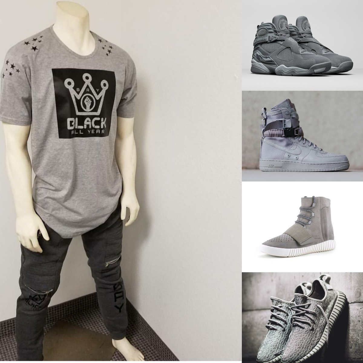 blackallyear365's tweet photo. We celebrate #BlackHistory #AllYear not just in February...#BAY #BLACKALLYEAR #ORDERNOW #DALLAS #URBANWEAR #Yeezy #Jordan #NIKE #AF1 https://t.co/tl6B3SUqD2