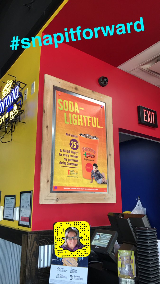 ACTivate_AI_Pro's tweet photo. #snapitforward #hungerhasaface Thank you @fuzzystacoshop https://t.co/3LaevfQzFp