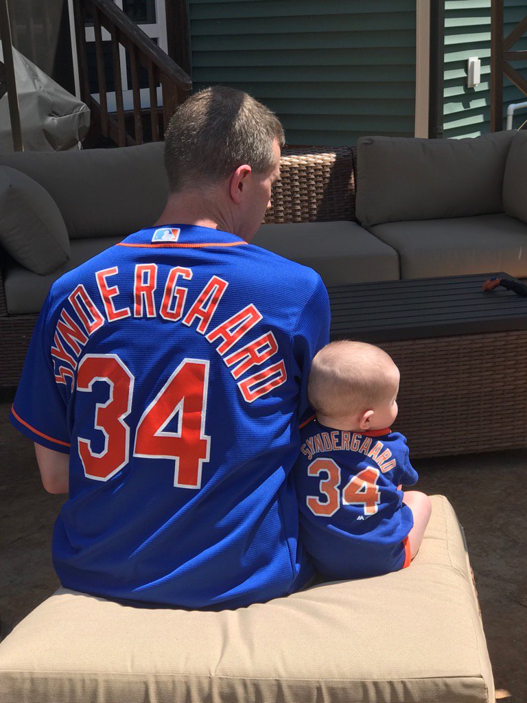 Chris4424's tweet photo. @Noahsyndergaard Took this picture with my son, Noah, the day you got injured. He's anxiously awaiting your return! https://t.co/aDrjq4RTNq