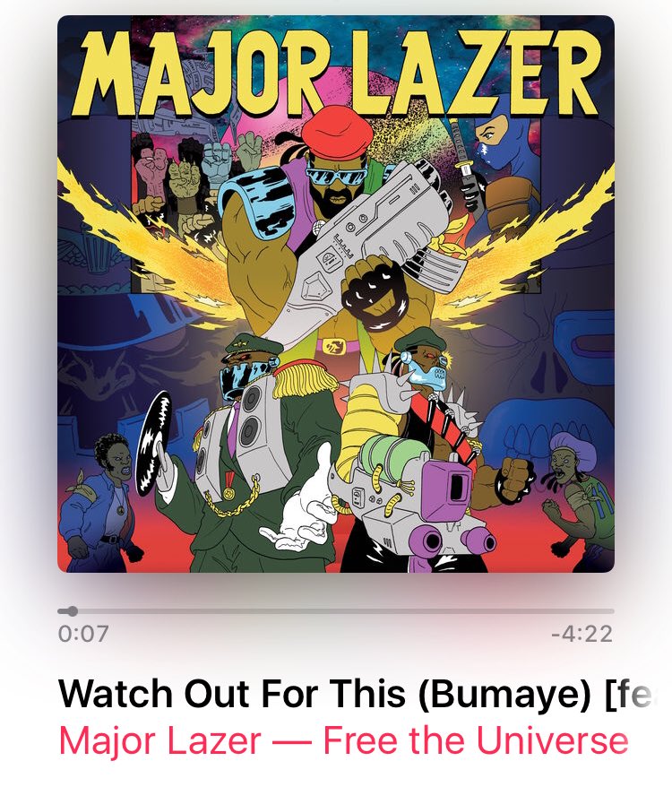 applemusici's tweet photo. #watchoutforthis #knownobetter #runup #majorlazer #thesound08 #applemusic 
@MAJORLAZER 
@AppleMusic 
@Thesound08 https://t.co/PfWk4aokSm