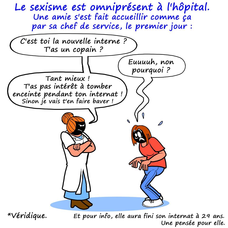 VieDeCarabin's tweet photo. Les études de médecine sont-elles sexistes ? => oui. https://t.co/lLlMKx5n6w