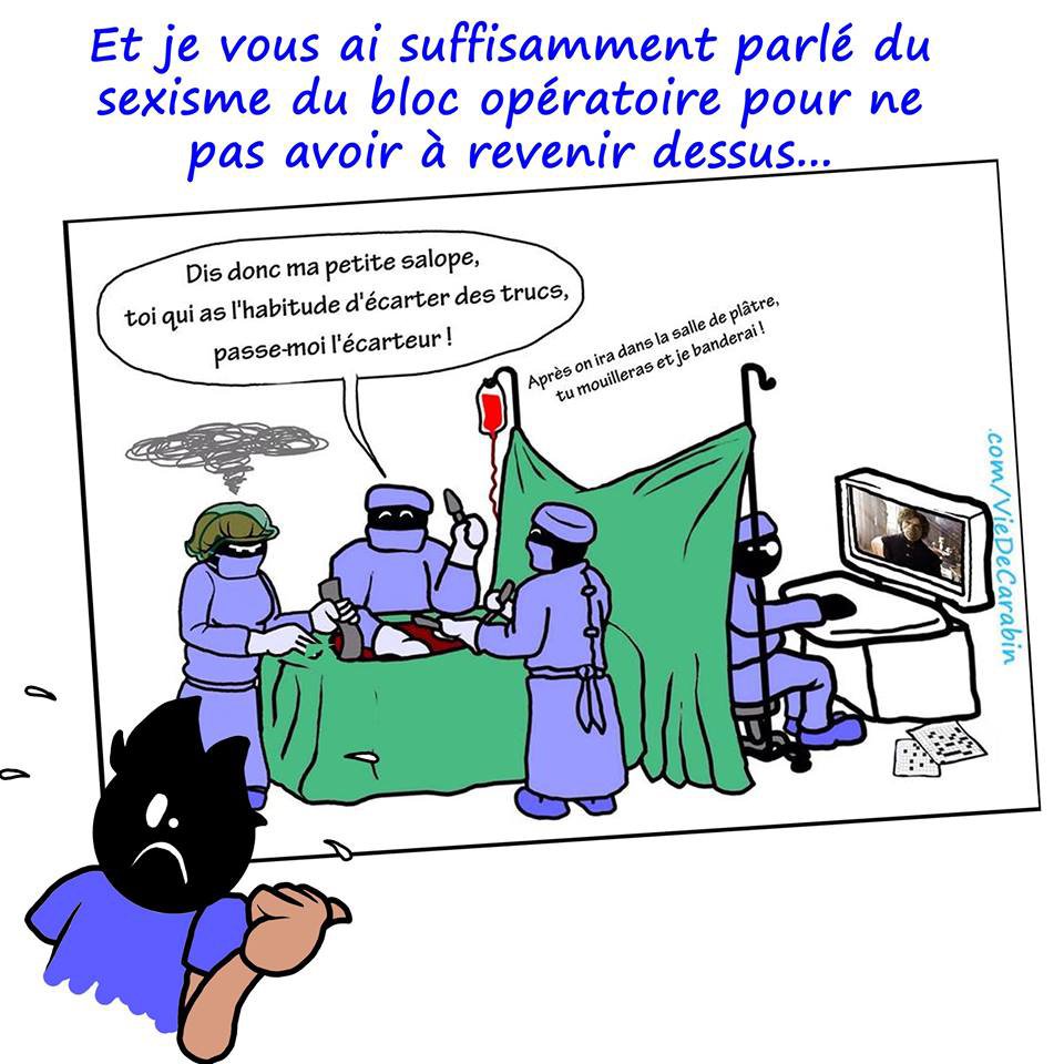 VieDeCarabin's tweet photo. Les études de médecine sont-elles sexistes ? => oui. https://t.co/lLlMKx5n6w