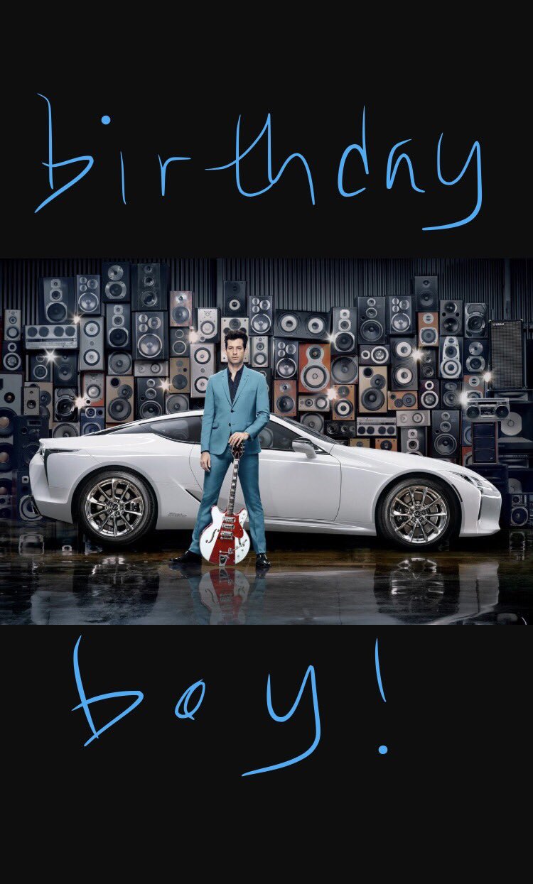 Happy Birthday Mark Ronson  