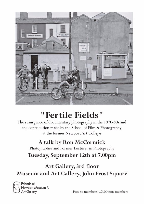 jamesmilne1980's tweet photo. Upcoming talk: "Fertile Fields" by Ron McCormick @NewportMuseum @FoNMAG1 @RogerTileyphoto #documentary #photography https://t.co/dxXZvSkwt7