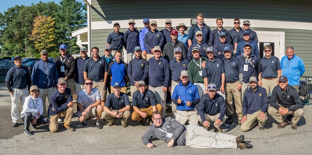 Thank you to all our staff and volunteers for an excellent job preparing the golf course for the DTC - a well oiled machine