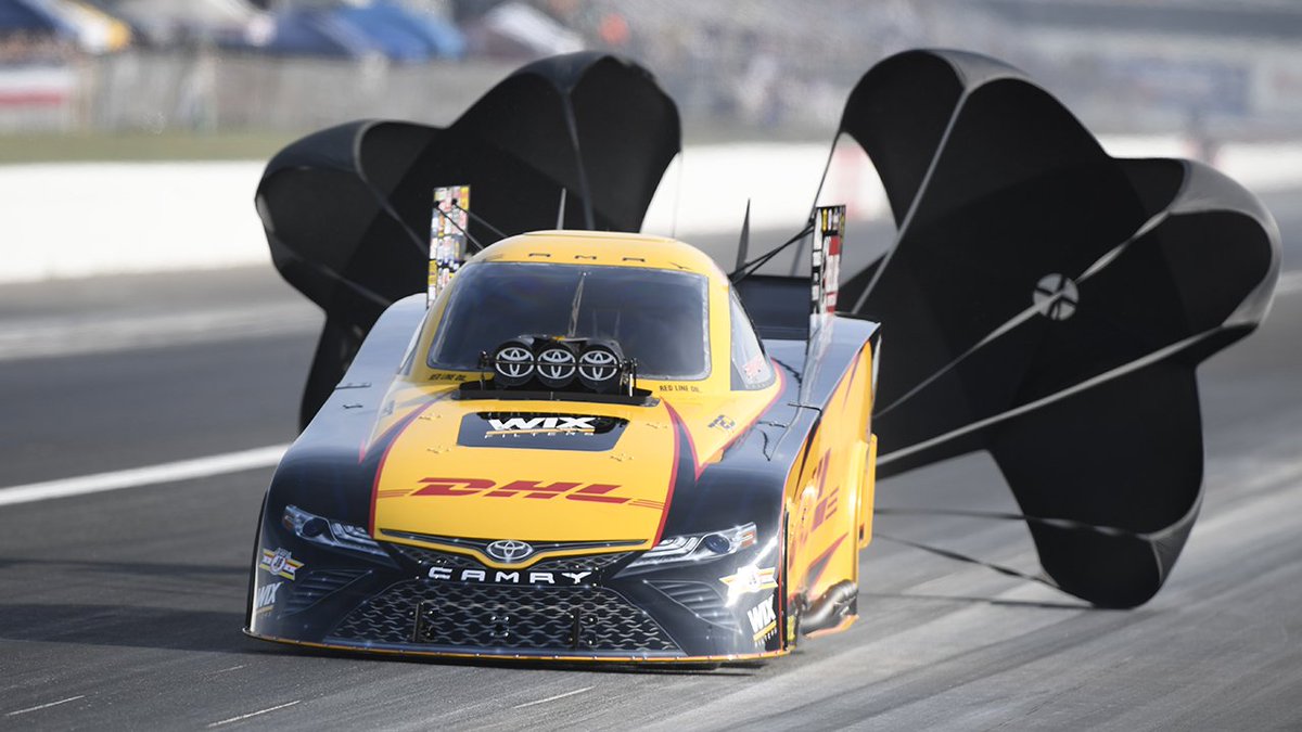 .@J_R_Todd advances to the Final at the #ChevroletPerfUSNats after Tim Wilkerson crosses the center line. 

📺 now on <a href="/FOXTV/">FOX</a>. #NHRAonFOX