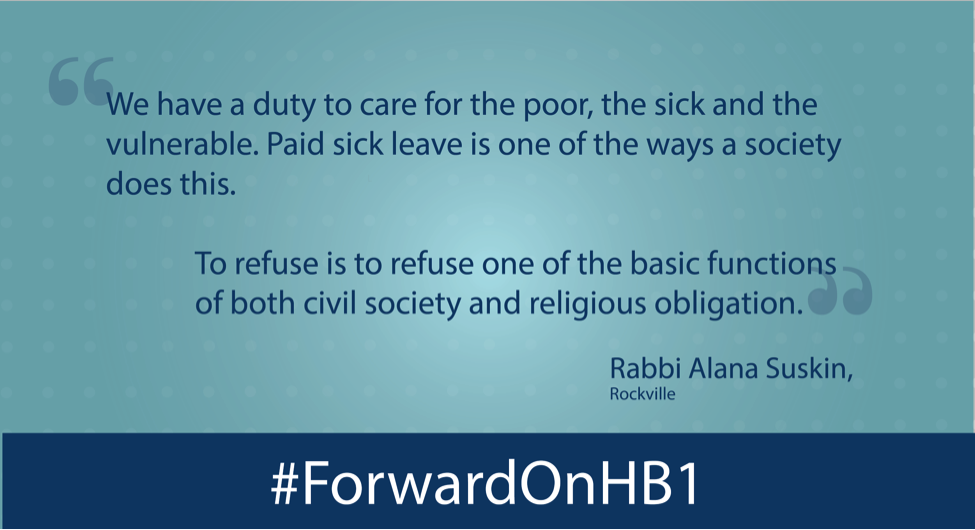 jufj's tweet photo. On #LaborDay we remember workers' struggle for #paidsickdays. People of faith call our leaders to move #ForwardOnHB1 https://t.co/x2psPusEuc https://t.co/UCyyDOYAVX