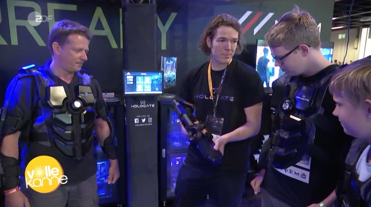 HOLOGATE's tweet photo. https://t.co/PVIUE4Hb4U
#ZDF about the #HOLOGATE and #VR at #gamescom enjoy! https://t.co/o54KjT3x4m