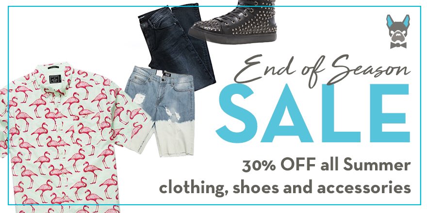 shopatbrick's tweet photo. Spend Labor Day with us and save 30% OFF all summer clothing, shoes and accessories. #weho #wehosale #mensfashion https://t.co/YQXG5sNinT
