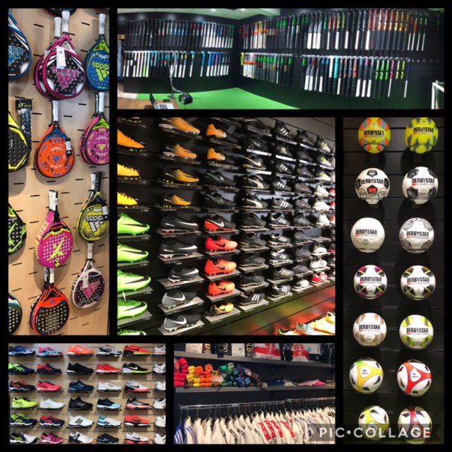 Preview herinrichting. Graag tot ziens op 7/8/9 september bij onze officiële heropening. Hapje, drankje, acties! hoensport.nl