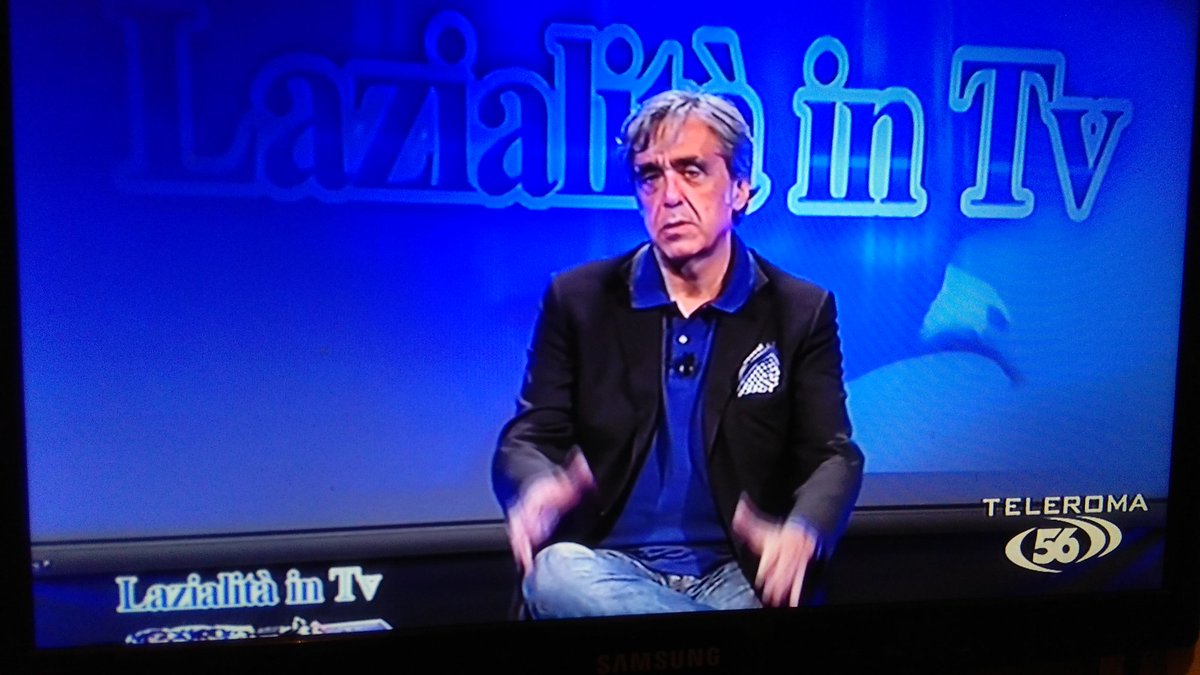 FranceValerio's tweet photo. Prima puntata in onda su #TR56 di #LazialitainTv. Bentornati a @Guido_DAngelis @ValerioCassetta ed a tutto lo staff https://t.co/tU9h48fHqs