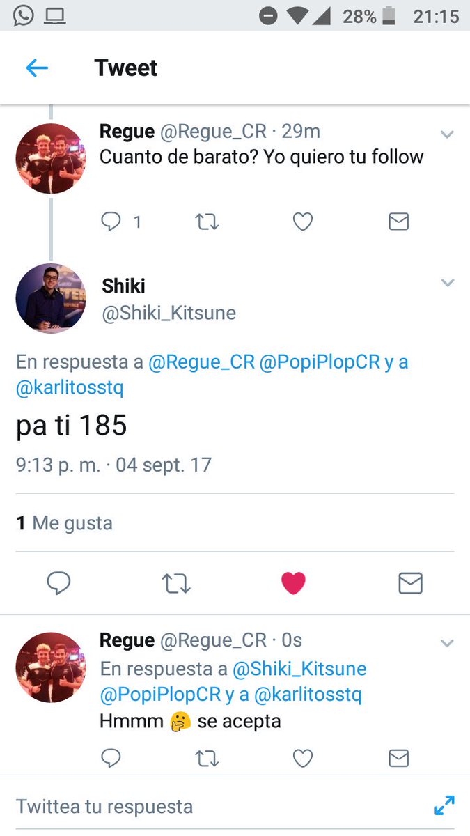 runwithregue's tweet photo. 185 RTs para el follow de mi querido @Shiki_Kitsune. Oh gran comunidad de CR... Echadme 185 manos! @Invictvs_CR @SokingRcQ @TheKingOfWar16 https://t.co/8raruOmSQT