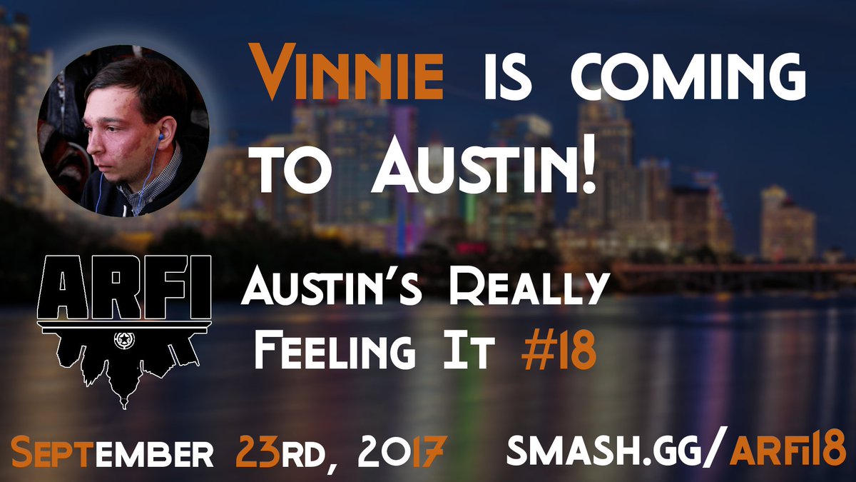DragoATX's tweet photo. I'm excited to announce that @Vinnie516 is coming to ARFI18!

Register online now at: https://t.co/ylNz76rN0I https://t.co/rdynOoJcVl