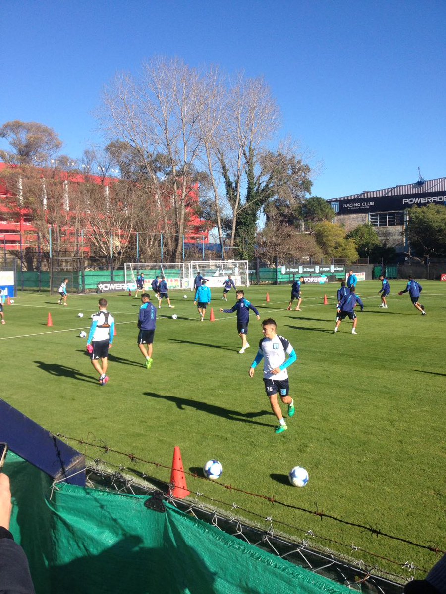 #Racing entrena mañana 930hs en el Tita abierto a la prensa <a href="/elshowderacing/">El Show de Racing</a>