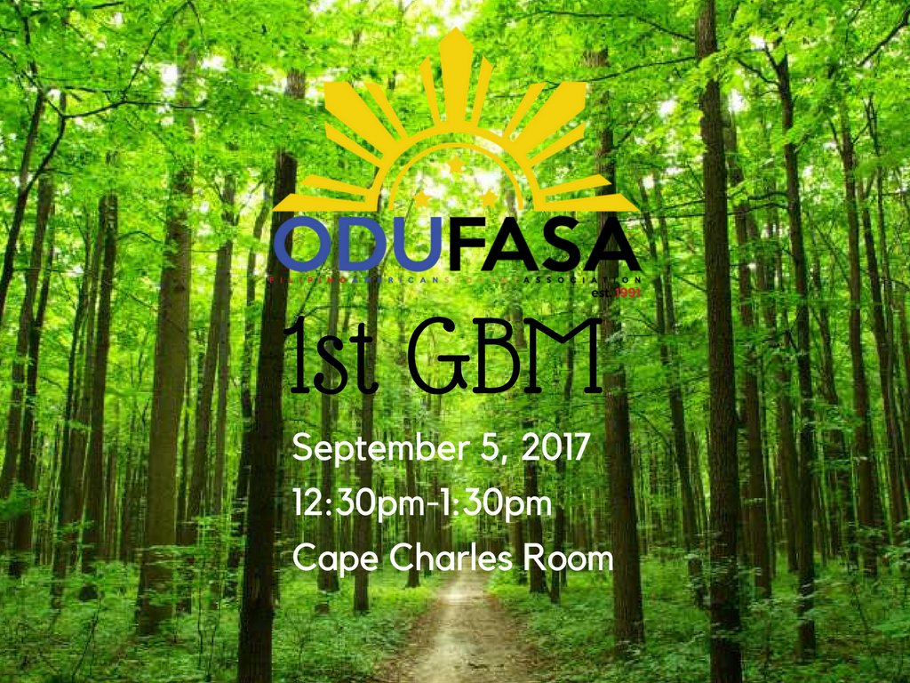 odufasa's tweet photo. Hello!! Reminder that our first GBM is tommorrow during activity hour! We hope that you all will be able to make it! https://t.co/QKFYFDpKtj