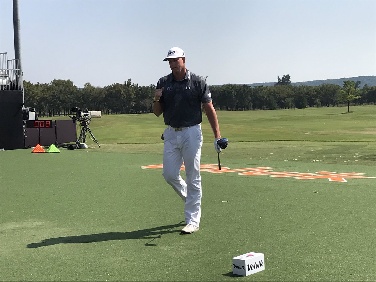 WorldLongDrive's tweet photo. He's chasing his third belt. @TimBurkeGolf advances to the tv rounds and the round of 16 #WorldLongDrive https://t.co/vnaoAXPMls