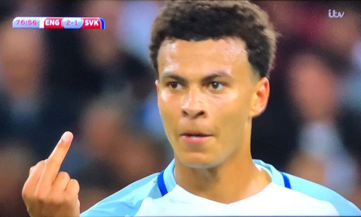 BeardedGenius's tweet photo. "I'm sorry, the old Dele can't come to the phone right now"
"Why?"
"Oh, 'cause he's DEAD" https://t.co/i2haXf1vjz