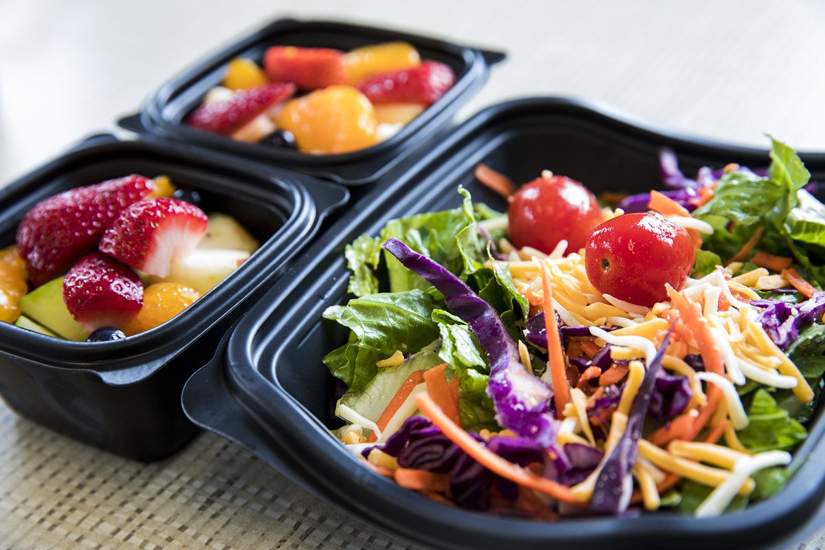 Fruit Cups and Side Salads are a fresh and nutritious way to tackle the day! #nutritiouseating #freshlymade