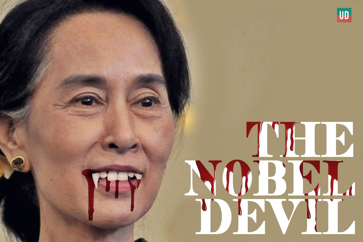 TacpkUro's tweet photo. @OfficialSuuKyi  @ISPR_Official @UN @UNHumanRights @POTUS   @UNOCHA  Stop playing from the blood of Muslims. You will be able to mold them. https://t.co/2qTc308XUB