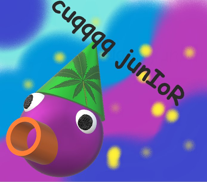 MSPaint3D's tweet photo. Look at this little guy, don't you want to just give him a juice box? #art #paint3d #art #whythough https://t.co/lQ5fsEWKsA