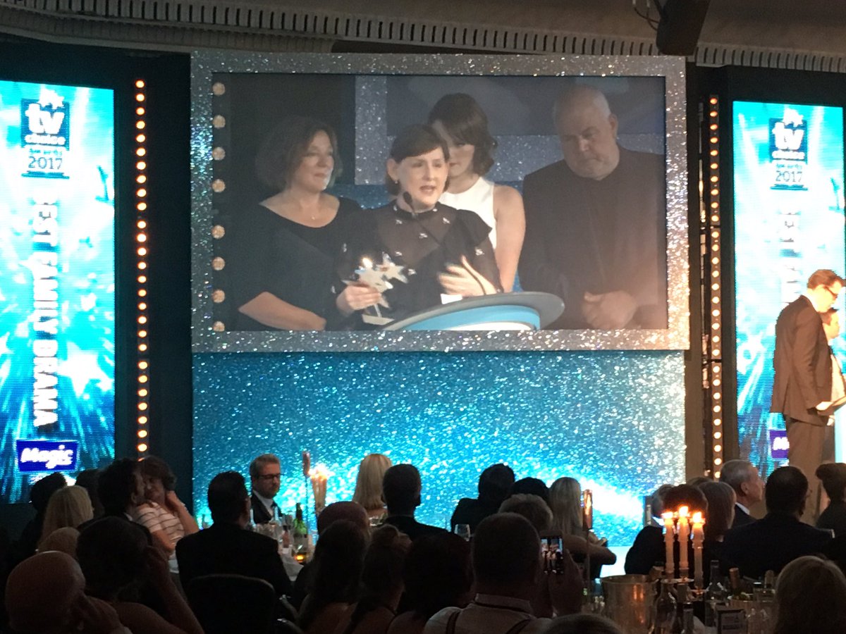 CallTheMidwife1's tweet photo. We won!!!!!!! Best Family Drama for the third year running!! #TVChoiceAwards #callthemidwife https://t.co/pAF8F06z4C